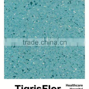 Hot Sale Eco friendly Anti-static hospital homogeneous pvc flooring