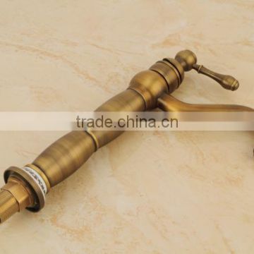 traditional design golden brass basin water faucet