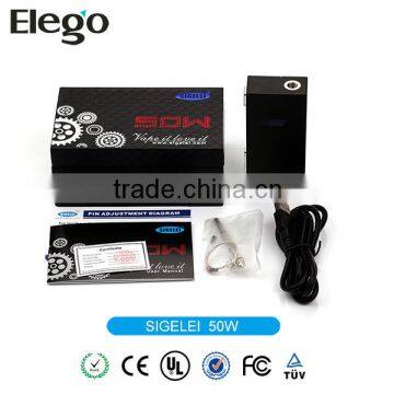 2014 Elego Salable Stock Selling 100% Authentic Sigelei 50W Vape Kit