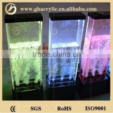 GH-WB033 acrylic water bubble wall led water bubble panel for home divider