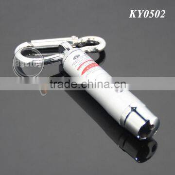 Mini LED Flashlight Torch Lamp Aluminum Carabiner UV Money Detector Electric LED Light Keychain Torch photo-2