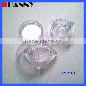 Clear Empty 15g Powder Jar Packaging,Clear 15g Powder Jar