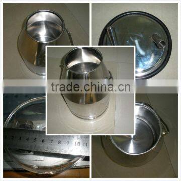 Hot sale 25L milk bucket 304 stainless steel