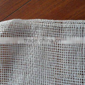 Plain vegetable mesh bag (white) pp bag /vegetable net bag