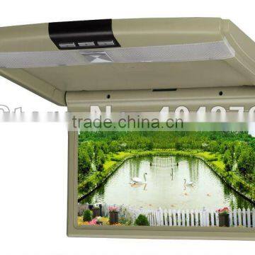 Roofmount Monitor--10.2inch tft lcd car monitor Flip down monitor with IR,2 Video inputs,roof mount monitor ceiling mount