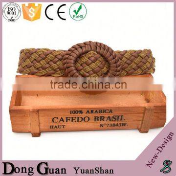 2016 Hot Sale Jacquard Elastic Belt Solid Green Custom pp Genuine Snake Skin Leather Belts photo-4