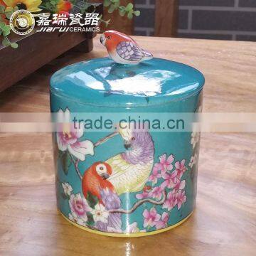 Fancy Bird Ceramic Jewelry holder wholesale