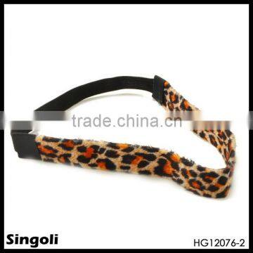 wholesale fashion 2014 leopard leather headband