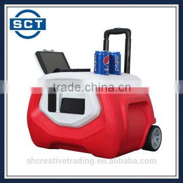 Outdoor Event Rolling Speaker Cooler