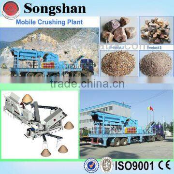 Mobile Crusher,Mobile Jaw Crusher, Mobile Stone Crusher Plant photo-3