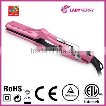 1.4" 35mm 450F 230C digital hair straightener professional infrared CE ROHS CTUVUS for OEM