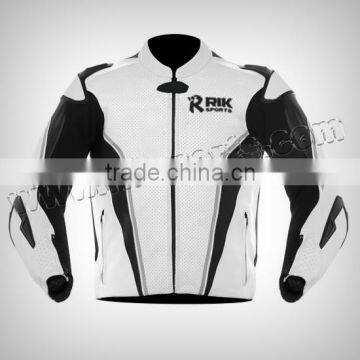 Motorbike Leather Jacket & Motorcycle Clothing Real Leather Racing Jacket