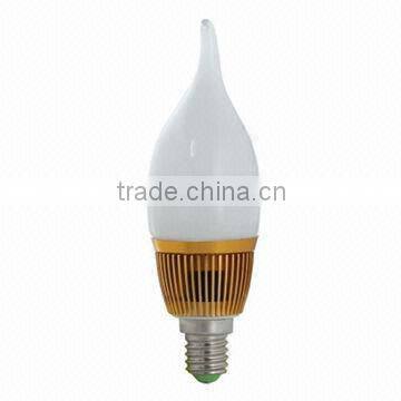 high quality 3W E14led candle,led candle light,dimmable led candle light