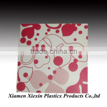 customized design plastic PP fashion placemat with offset printing