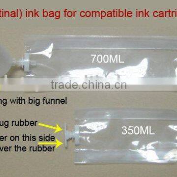 refillable ink bag(700ml/350ml) for compatible ink cartridge 7910,7900,9910,(wide format printer)