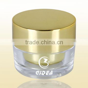 100ml 50ml 30ml 15ml 15ml Acrylic Round Cosmetic Cream Jars