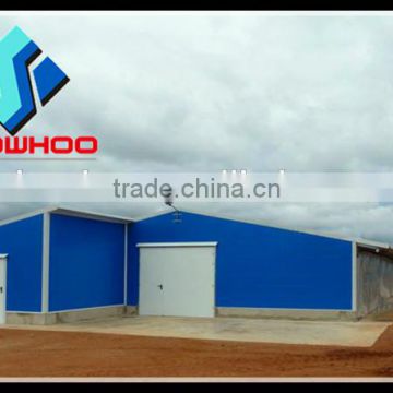 lightweight steel building construction projects chicken farm building