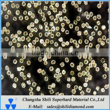 Small size single crystal industrial diamond powder for electroplating tools