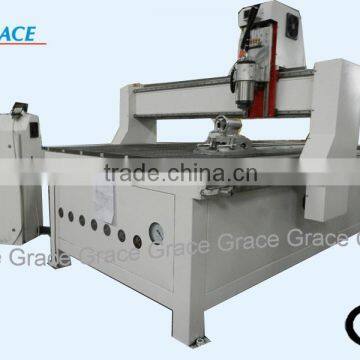 woodworking cnc router with rotary clamp