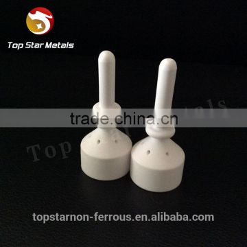 Domeless nail ceramic carb cap with 6 holes on top