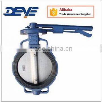 DMS Sealing Line EPDM seat Wafer Butterfly Valve Soft Seat