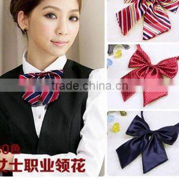 Airline stewardess Bank Hotel Ms. bow tie collar occupation dress waiter female student scarf