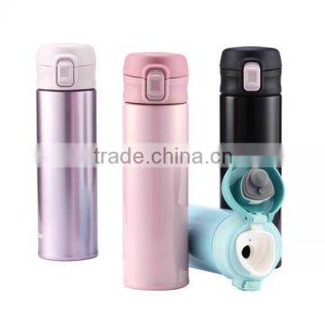 Light weight stainless steel 500ml vacuum flasks with up/down lock lid                        
                                                                                Supplier's Choice