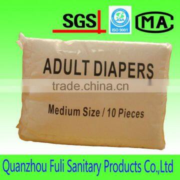 2015 Newly Disposable Breathalbe Adult Diaper With Elastic Waistband