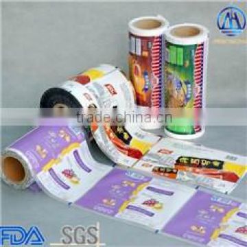 Plastic packing film for handkerchief paper