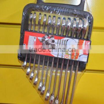 8Pcs Double Offset Ring Wrench Set(CR-V/45# Carbon Steel) photo-3