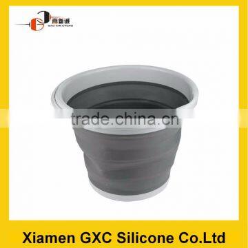 Eco-Friendly Silicon Portable 10 gallon bucket