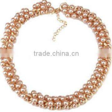 Fashionable Immitation Pearl Necklace photo-2