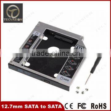 New12.7mm PATA IDE to 2nd SATA HDD Hard Drive Disk Caddy Module Universal