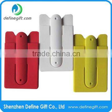 Quick Snap Wallet Silicone Mobile Device Pocket Stand                        
                                                Quality Choice