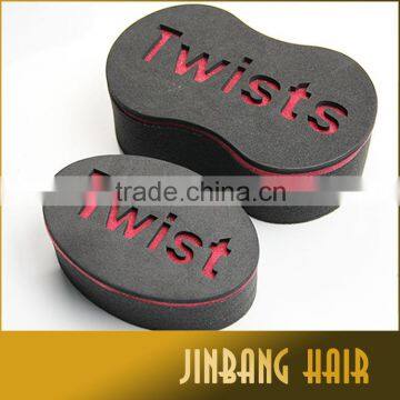 2016 Hot Brand New Fashion Magic Hair Twist Sponge Dreads Twisting Locks Dreadlocks Curl Brush Sponge Barber Hair Brush New photo-4