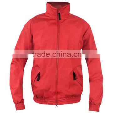 Red windproof waterproof horse riding jacket for woman