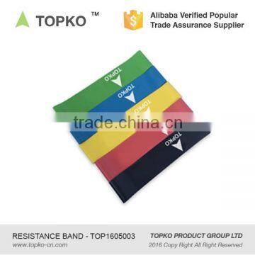 China manfacture work out resistance loops band set exercise band