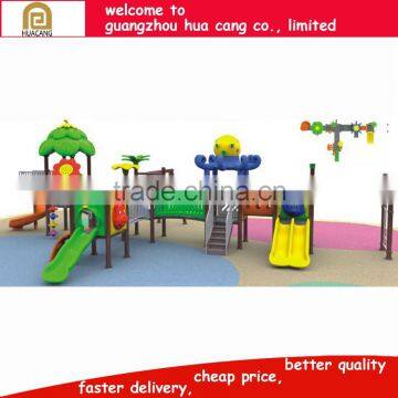 H30-1124 Nature theme outdoor playground Middle size happy animal theme playground outdoor