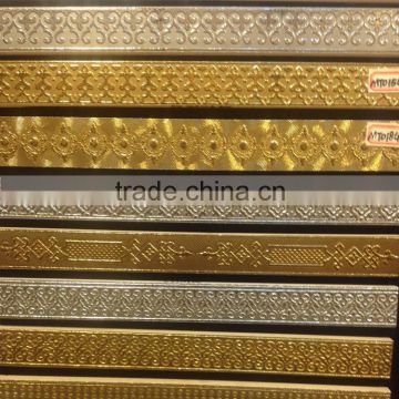 High quality cheap ceramic golden border tile for wall decoration