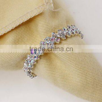 hot selling Eco-Friendly Feature crystal rhinestone napkin rings for wedding
