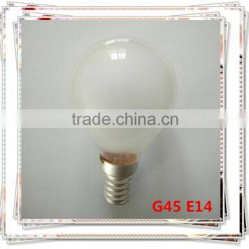 G45 18w28w42W E14 eco halogen lamp frosted bulb