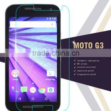 Wholesale Price Tempered Glass Flim Premium Glass Screen Protector For Moto G3