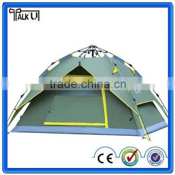 3 Season 3-4 Person Camping Tent Double Layer Waterproof Windproof Hiking Outdoor Camping Family Tent