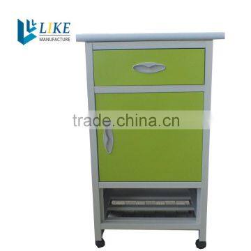 fashionable design metal mobile bedside cabinet