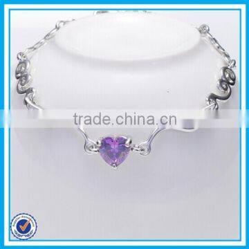 Factory direct sale rhinestone luxury brand germanium bracelet