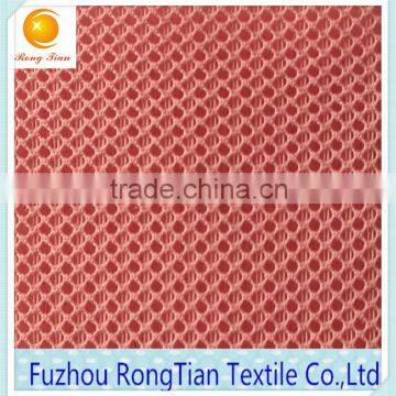 Comfortable polyester knitted 3d mesh fabric for sport shoes