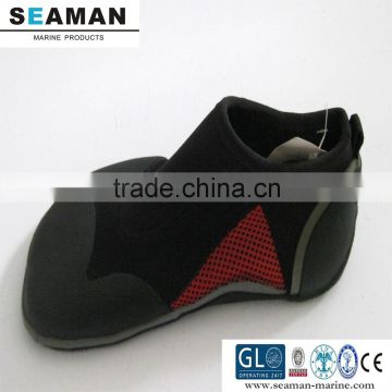 soft light-weight 3mm colorful neoprene surfing aqua shoes water sports