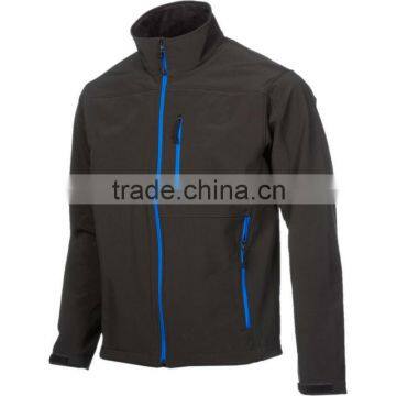 Men's contrast softshell jacket 3 layer waterproof and breathable shell men's jacket