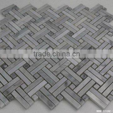 Jumble flower marble mosaic tile