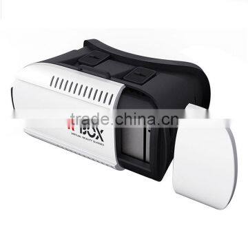 2016 New Arrive 3D VR Box Virtual Reality Glasses Cardboard Movie Game for Samsung IOS IPhone photo-3
